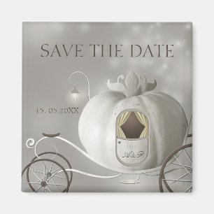Eine wahre feenhafte Geschichte, die Save the Date Magnet