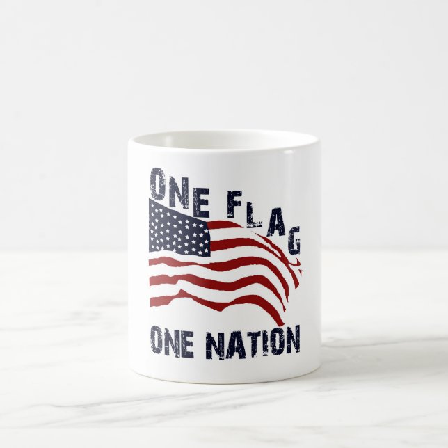 EINE WAHRE PATRIOT-TASSE KAFFEETASSE (Mittel)