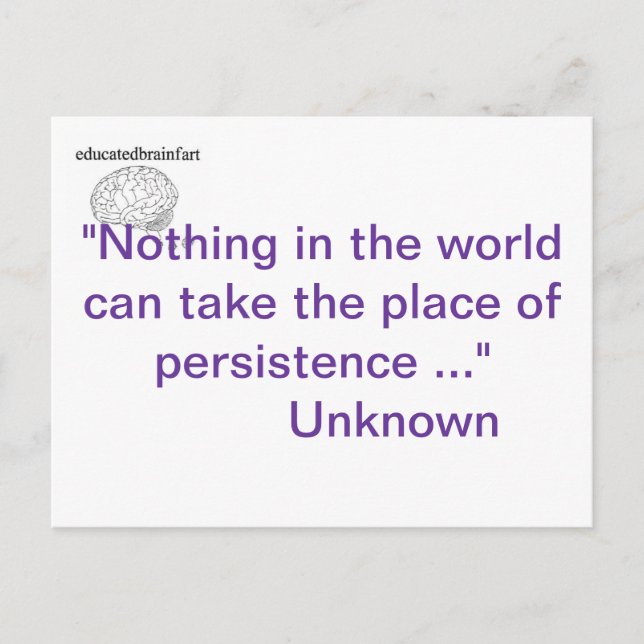 Eine Wahrheit Postkarte (Vorderseite)