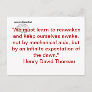 Eine Wahrheit Postkarte