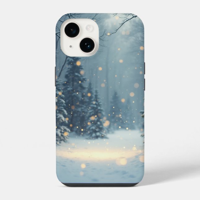 Eine warme Wintergeschichte iPhone 14 Hülle (Rückseite)
