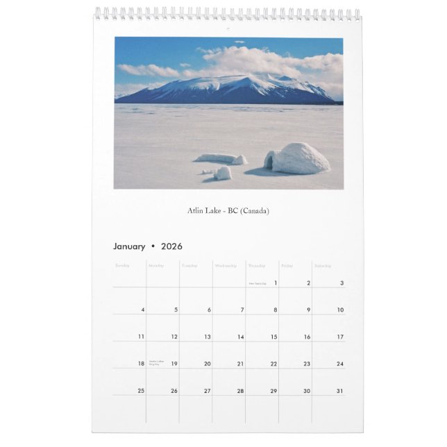 "Eine was für wunderbare Welt… " Kalender (Jan 2026)