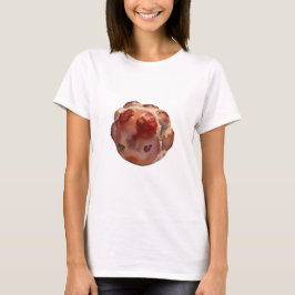 Eine Wasserfarbe, die Meatball Zeichne T-Shirt