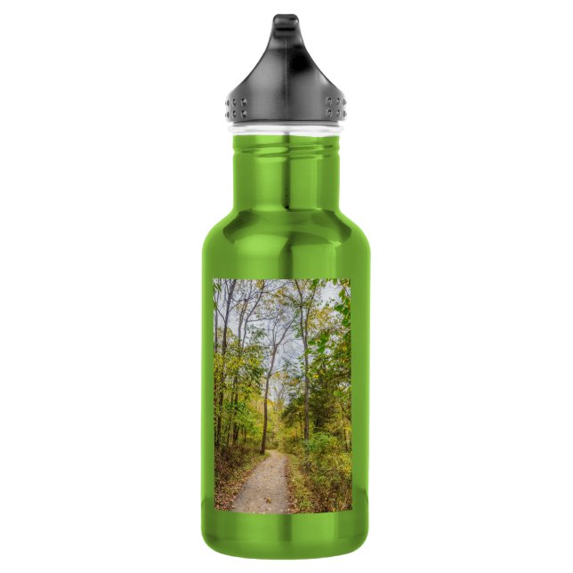 Eine Wasserflasche für den Herbst (Rechts)