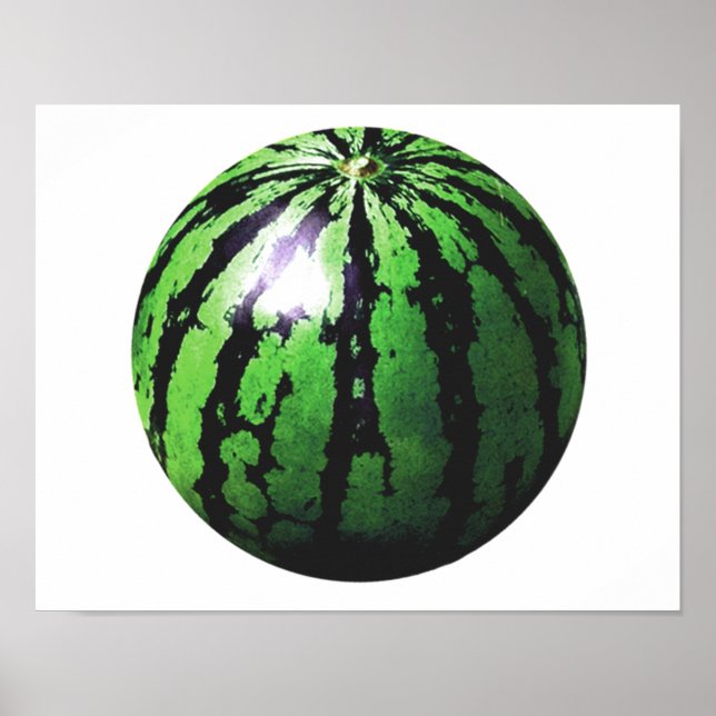 eine Wassermelone Poster (Vorne)