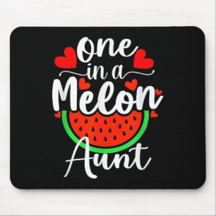 Eine Wassermelone Tante Wassermelone Sommer Tante Mousepad