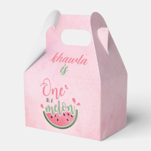 Eine Wassermelone zum ersten Geburtstag Geschenkschachtel