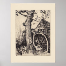 Eine Wassermühle Cornwall Eleanor Hughes Nachdruck