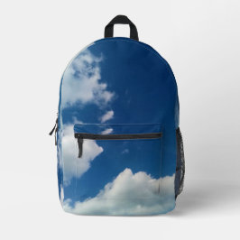 Eine Weichheit den Wolken Bedruckter Rucksack