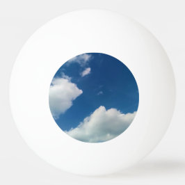 Eine Weichheit den Wolken Tischtennisball