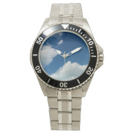 Eine Weichheit gegenüber den Wolken Armbanduhr