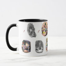 Eine Weihnachts-Carol-Tasse