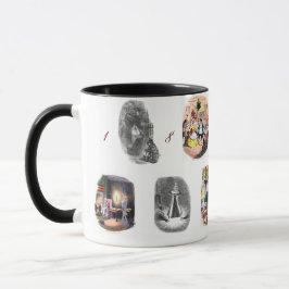 Eine Weihnachts-Carol-Tasse Tasse