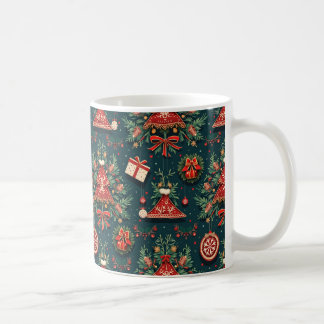 eine Weihnachtsbaum-Tasse Kaffeetasse