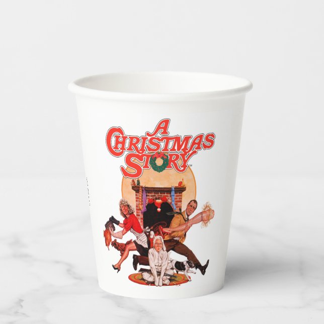 Eine Weihnachtserie Pappbecher (Vorderseite)