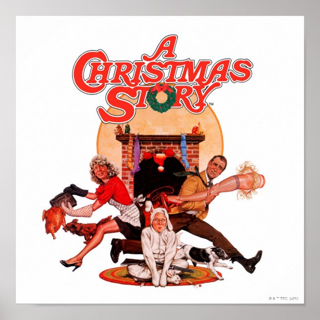 Eine Weihnachtserie Poster (Vorne)