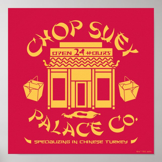Eine Weihnachtsgeschichte | Chop Suey Palace Co. Poster (Vorne)