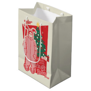 Eine Weihnachtsgeschichte Deranged Oaster Bunny Mittlere Geschenktüte