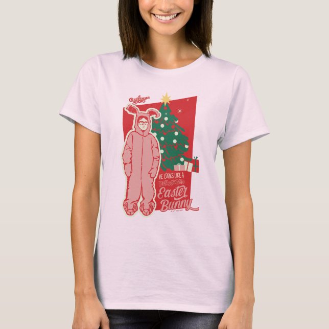 Eine Weihnachtsgeschichte | Deranged Oaster Bunny T-Shirt (Vorderseite)