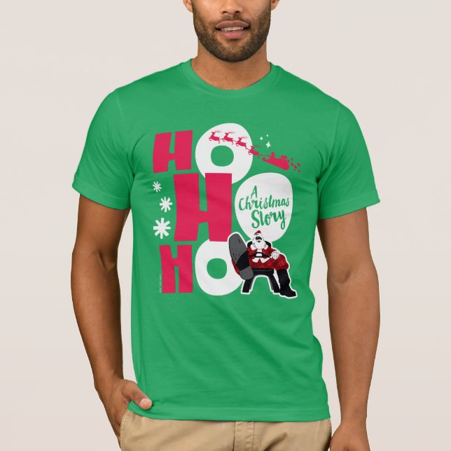 Eine Weihnachtsgeschichte | Ho Ho Ho T-Shirt (Vorderseite)