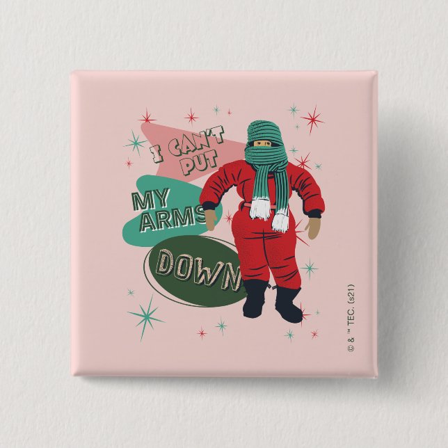 Eine Weihnachtsgeschichte - ich kann meine Waffen  Button (Vorderseite)