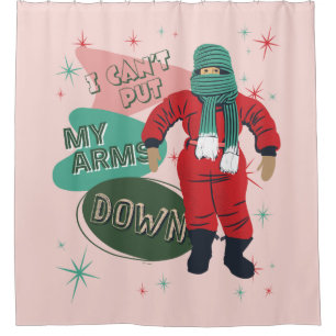 Eine Weihnachtsgeschichte - ich kann meine Waffen Duschvorhang