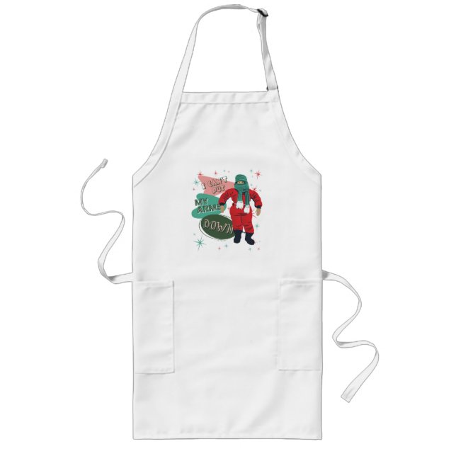Eine Weihnachtsgeschichte - ich kann meine Waffen  Lange Schürze (Vorne)