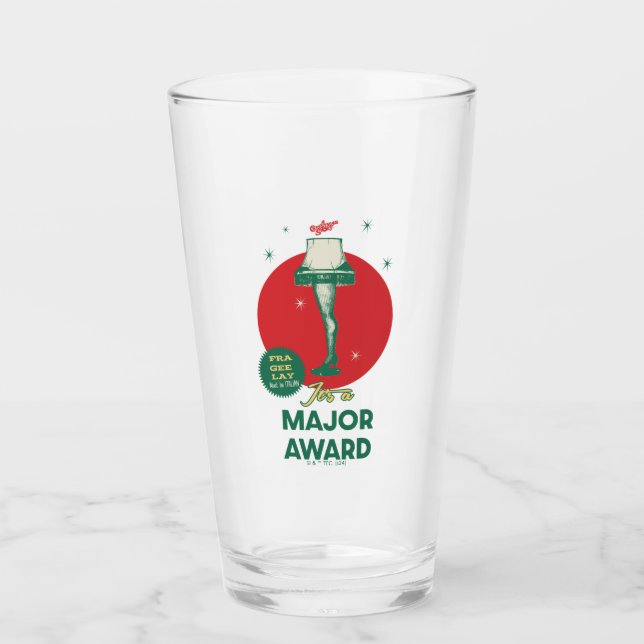 Eine Weihnachtsgeschichte | Leg Lamp Major Award Glas (Vorderseite)