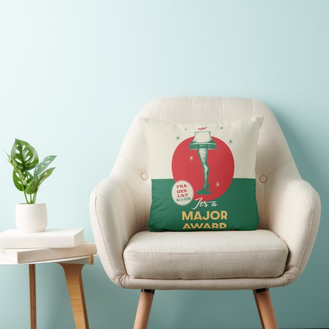 Eine Weihnachtsgeschichte | Leg Lamp Major Award Kissen (Stuhl )