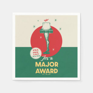 Eine Weihnachtsgeschichte   Leg Lamp Major Award Serviette