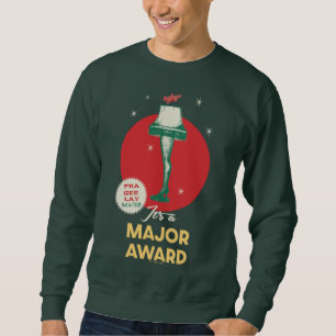 Eine Weihnachtsgeschichte   Leg Lamp Major Award Sweatshirt