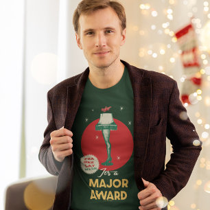 Eine Weihnachtsgeschichte   Leg Lamp Major Award T-Shirt