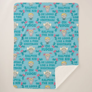 Eine Weihnachtsgeschichte | Ralphie das Kind Sherpadecke