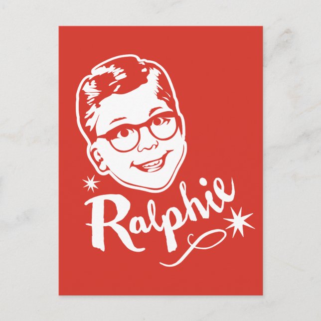 Eine Weihnachtsgeschichte | Ralphie Postkarte (Vorderseite)