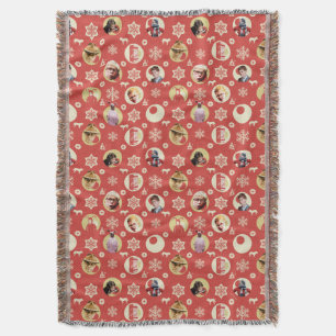 Eine Weihnachtsgeschichte Retro-Snowflake-Muster Decke