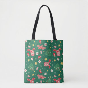 Eine Weihnachtsgeschichte Weihnachtssymbol Muste Tasche