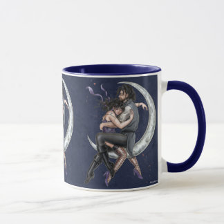 Eine Weisen-Karte zur Mond-romantischen Tasse