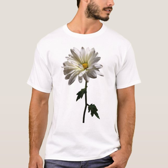 Eine weiße Daisy T-Shirt (Vorderseite)