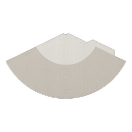 Eine weiße, designoptimierte Form, die die Sauberk Partyhütchen