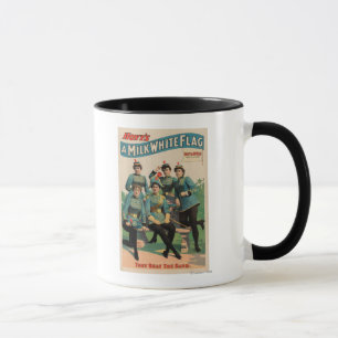 "Eine weiße Milchflagge" Frauenmarschierband Tasse