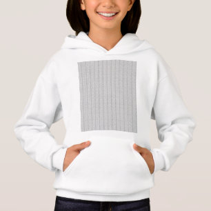 eine weiße und graue Tapete mit einem Muster. Hoodie