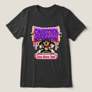 Eine weitere Aufgabe eingequetscht Lustiger Burnou Tri-Blend Shirt