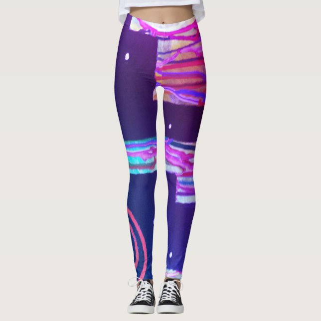 Eine weitere Dimension-Leggings Leggings (Vorderseite)