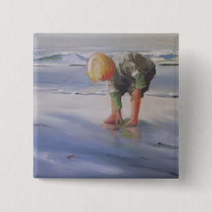 Eine weitere große Muschel Button