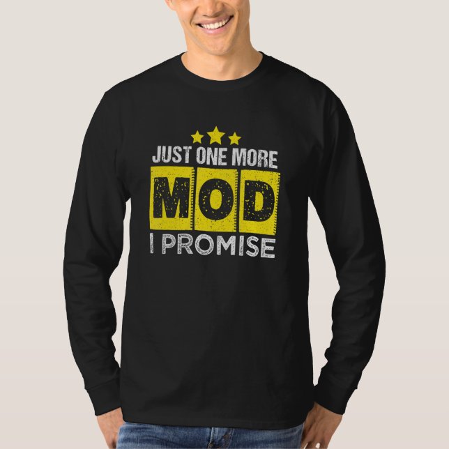 Eine weitere MOD I verspricht Vaping-Sprichwort T-Shirt (Vorderseite)