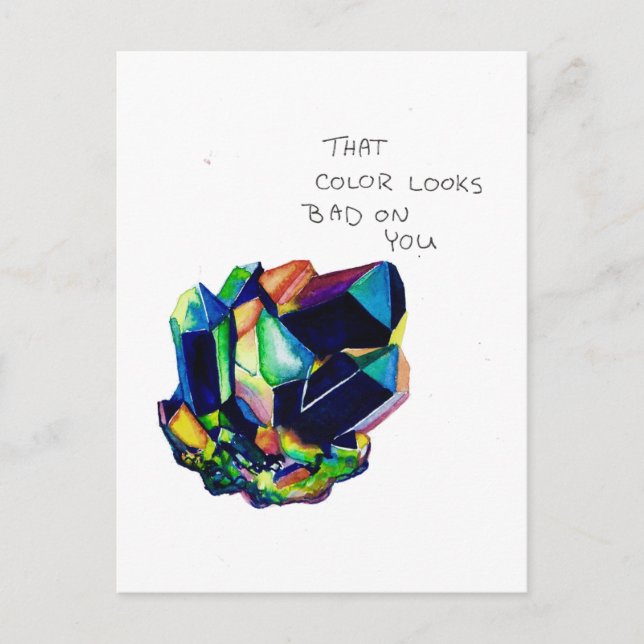 Eine weitere passiv aggressive Postkarte (Vorderseite)