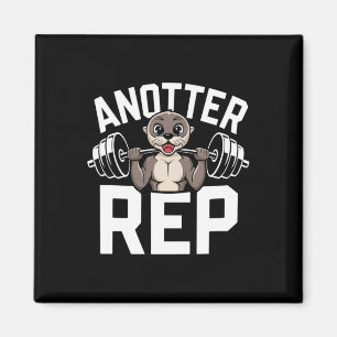 Eine weitere Wiederholung - Lustiger Bodybuilding- Magnet