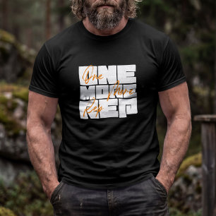 Eine weitere Wiederholung Motivierende Gym-Typogra T-Shirt