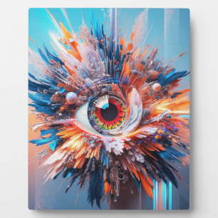 Eine Welt des Wunders beginnt mit der Vision Fotoplatte