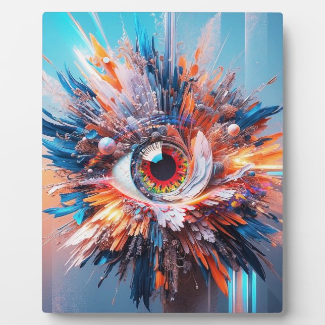Eine Welt des Wunders beginnt mit der Vision Fotoplatte (Vorderseite)